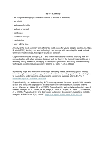 Anxiety: Symptoms, Causes, Treatment, and Recovery Strategies