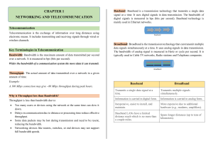 Networking & Telecommunication Basics