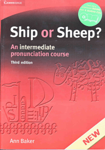 Ship or Sheep? English Pronunciation Coursebook