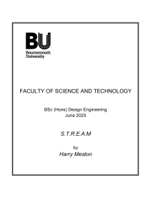 USV Surface Testing Design Engineering Project Report
