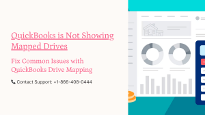 QuickBooks Mapped Drives Troubleshooting Guide