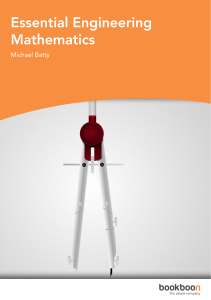 Essential Engineering Mathematics Textbook