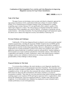 UUI Diagnosis: SKNA & Urine Biomarkers for Improved Accuracy