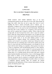 Body Language: Read Gestures & Understand Others by Allan Pease