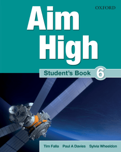Aim High Student's Book 6 | English Language Coursebook | Oxford