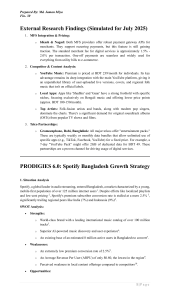 Spotify Bangladesh Growth Strategy: Pocket Premium