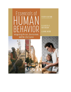 Essentials of Human Behavior: Person, Environment, Life Course (4th Ed)