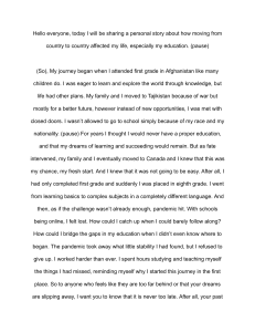 Overcoming Educational Challenges: A Personal Journey