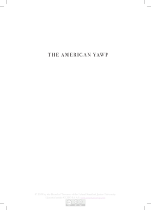 The American Yawp: U.S. History Textbook to 1877