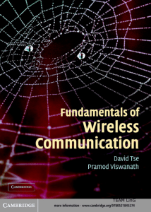 Wireless Communication Fundamentals: Textbook