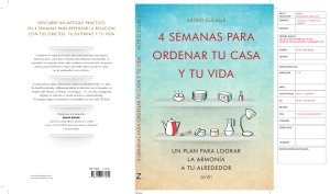 4 Semanas para Ordenar tu Casa y tu Vida: Gu&iacute;a Pr&aacute;ctica