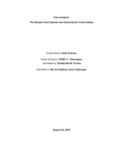 Banqiao Dam Disaster: Case Analysis & Hydroelectric Safety