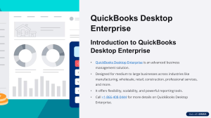 QuickBooks Desktop Enterprise: Business Management Solution