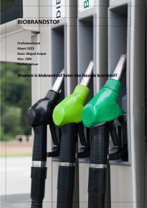 Biobrandstof: Waarom is het beter dan fossiele brandstof?