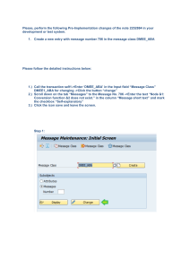 SAP Note 2252884: DMEE_ABA Message 706 Pre-Implementation Steps