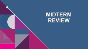 Nursing Midterm Review Quiz: Practice Questions for Healthcare