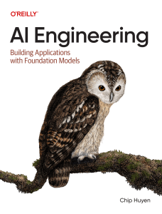 AI Engineering with Foundation Models by Chip Huyen