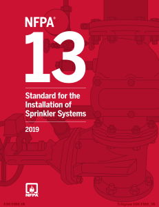 NFPA 13: Sprinkler System Installation Standard (2019)