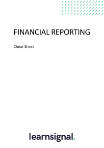 FR Exam Cheat Sheet: Financial Reporting Tips & Techniques