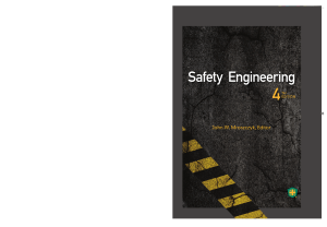 Safety Engineering, 4th Edition - Textbook