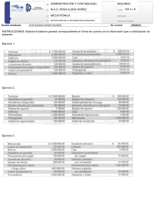 Cuaderno de ejercicios de Estructura de la Informaci&oacute;n Financiera