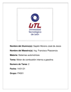 Partes de un Motor de Combustion Interna