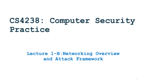 Networking & Attack Frameworks: Computer Security Practice
