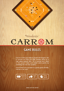 Carrom Game Rules: Learn to Play the Strike-and-Pocket Table Game