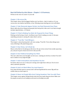 Beat Self-Defeat Summary: Chapters 1-13 by John Mason