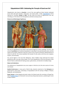 Vijayadashami 2025: Triumph of Good Over Evil