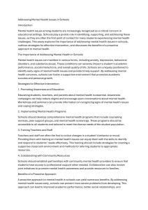 Mental Health in Schools: Strategies & Benefits