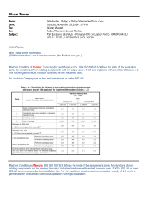 Pump & Motor Vibration Limits: DIN ISO Standards for Condition Monitoring