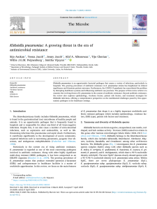 Klebsiella pneumoniae: Antimicrobial Resistance & Virulence Factors