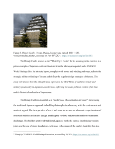 Himeji Castle: Architecture, History, and Cultural Significance