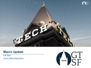 Macro Update Fall 2024: Economic Analysis & Forecasts