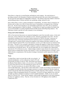 Home Reno Sustainability Case Study: Emissions, Waste & Community