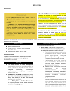 Epilepsia: Definición, Diagnóstico y Tratamiento General