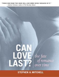 Can Love Last? Romance Over Time by Stephen A. Mitchell