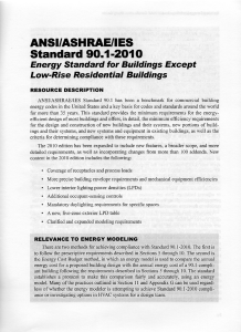 ANSI/ASHRAE/IES Standard 90.1-2010: Energy Efficiency