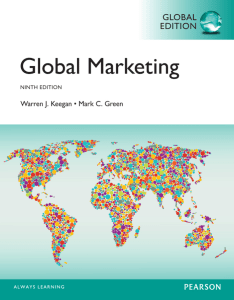 Global Marketing 9th Edition Keegan Green