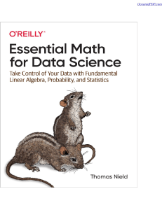 Essential Math for Data Science Textbook