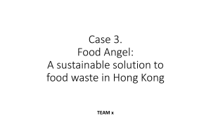 Food Angel Case Study: Leadership, Culture, Social Venture