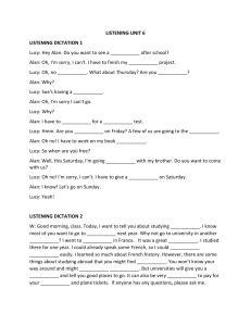 Listening Unit 6: Education - English Dictation & Comprehension