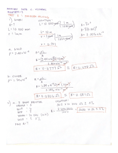 Physics Problem Solving: Resistance & Resistor Color Codes