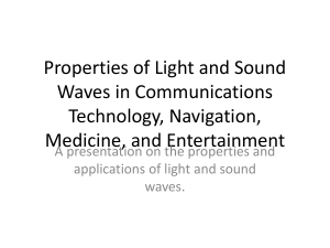 Light and Sound Waves: Properties & Applications