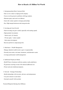 How to Reach a $1 Billion Net Worth: Paths, Investments & Strategies