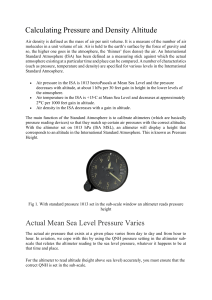 Calculating Pressure & Density Altitude: Aviation Meteorology Guide