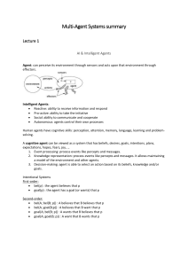 Multi-Agent Systems Summary: AI, Agents, and Prolog