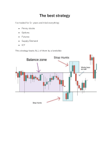 The Best Trading Strategy: Balance Zones & Stop Hunts Explained