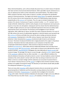 Physical Chemistry: Disciplines, Concepts, and Applications